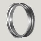 4&quot; x 18&quot; Rolled Edge Carbon Steel Rim